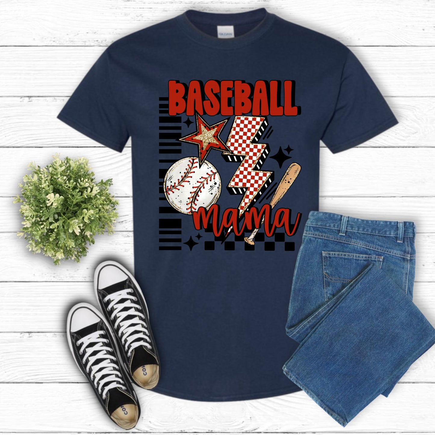 Baseball Mama T-Shirt