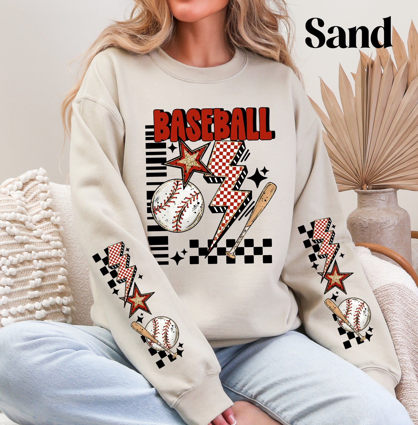 Retro Baseball Sweatshirt