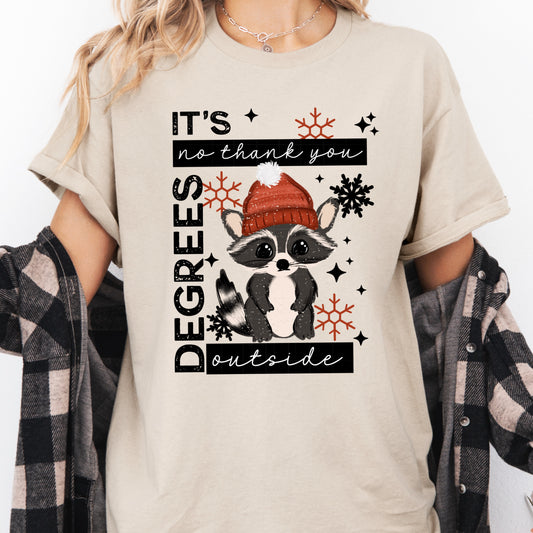 Freezing Racoon Shirt