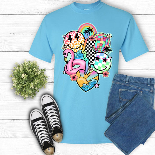 Summer Collage T-Shirt