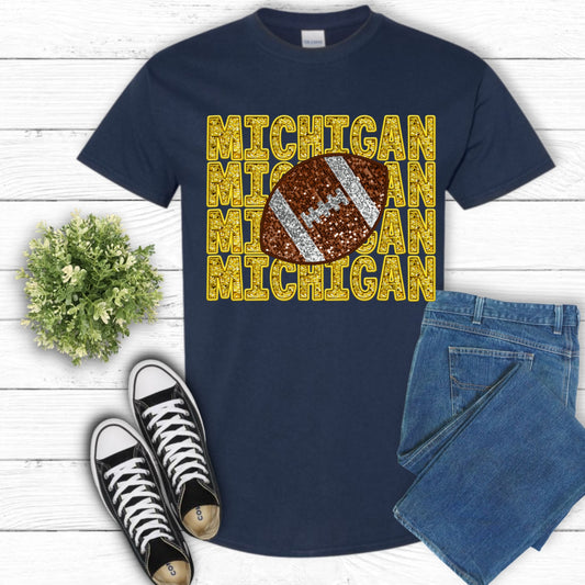 Michigan Football Shirt