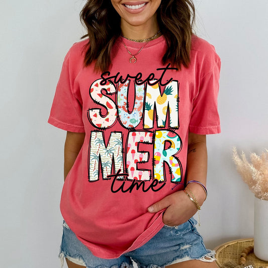 Sweet Summertime T-Shirt Comfort Colors